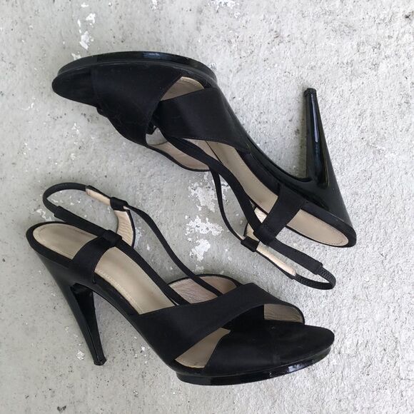 Jil Sanders Satin peep toe - Picture 3 of 9